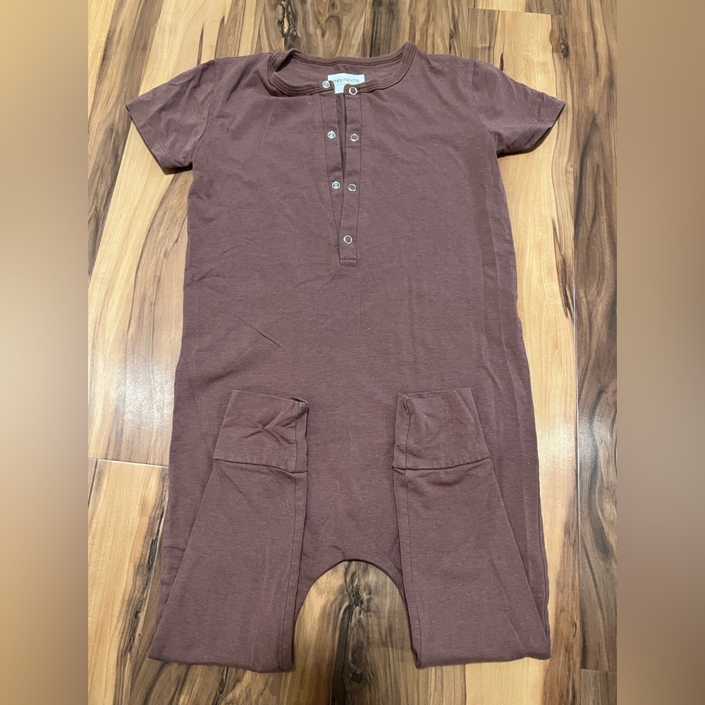 Mini Mioche Button-Up Jumpsuit